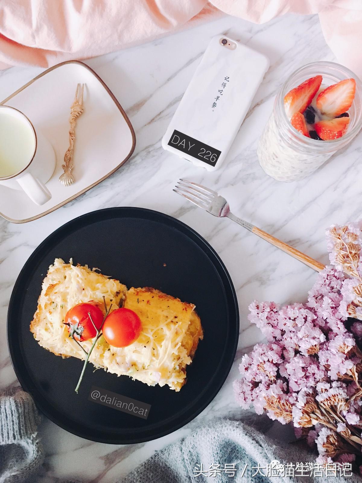 适合早餐发朋友圈的视频,早餐吃什么西式早餐简单