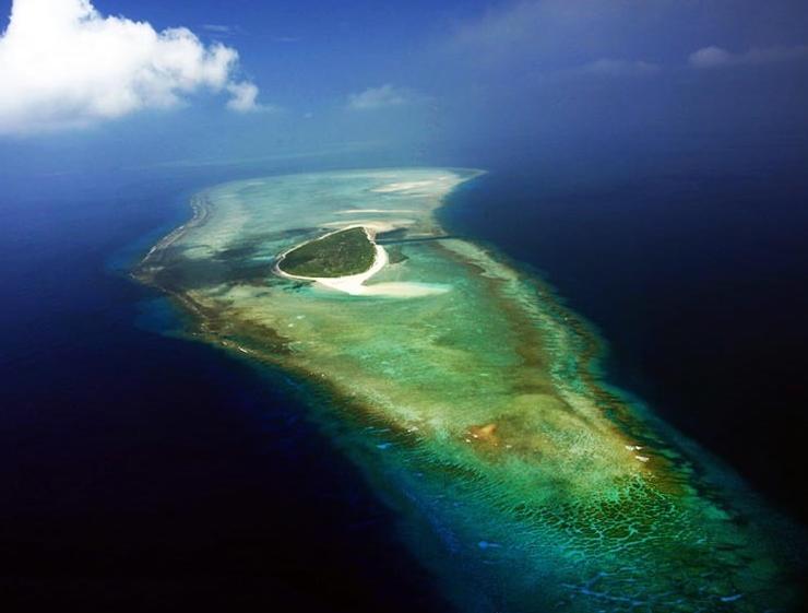 南海明珠岛,南海金银岛甘泉岛