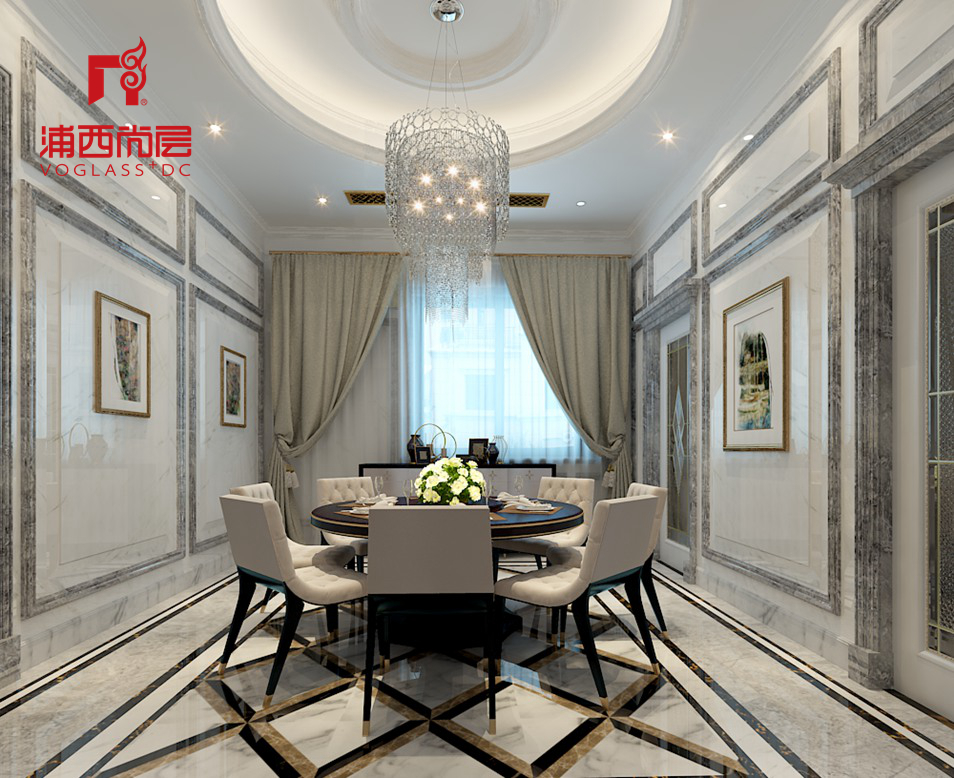 中海紫御豪庭设计,180平中海紫御公馆装修效果图