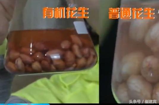 开水泡花生米后水质变红,红衣花生米泡水有红色正常吗