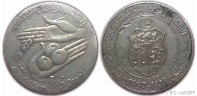 晒币｜带狮子图案的钱币