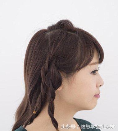 简单的发型给你带来不一样美,很引人注意的发型简单又好看