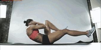 袁姗姗如何练成马甲线条,袁姗姗腹部训练动作大全