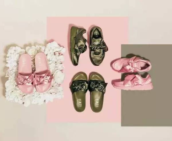 Rihanna和PUMA联名的新款凉鞋，可以说是非常搞笑了