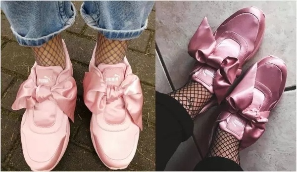 Rihanna和PUMA联名的新款凉鞋，可以说是非常搞笑了