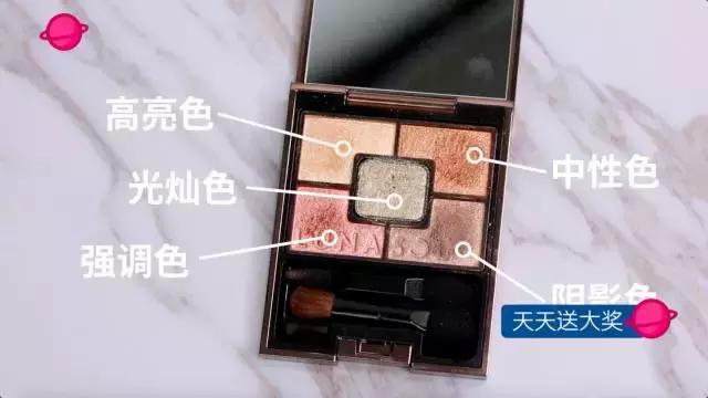 学生党用四色眼影盘可搞定妆容,适合新手的眼影盘一盘搞定全脸