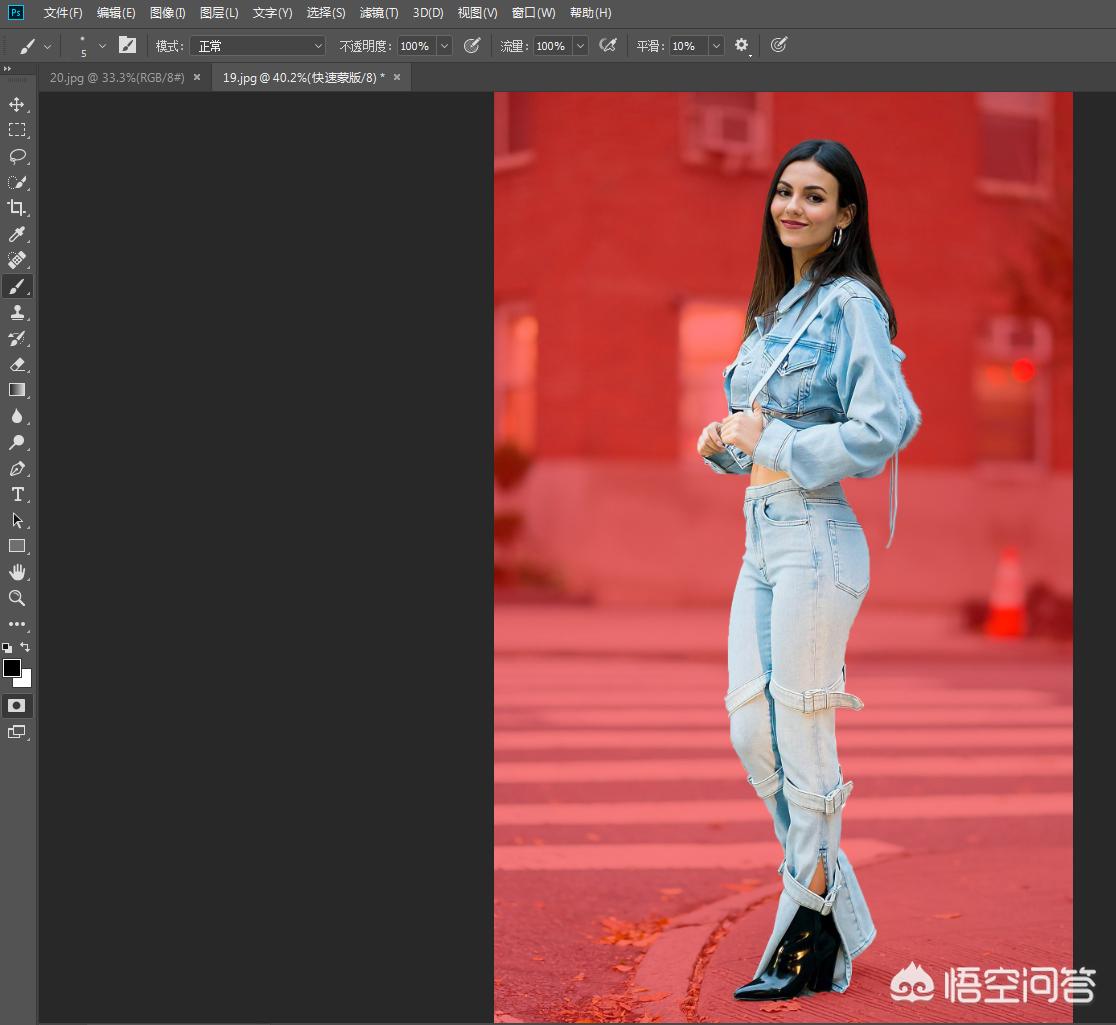 为什么抠图的时候要加图层蒙版,怎样用图层蒙版抠图然后载入选区