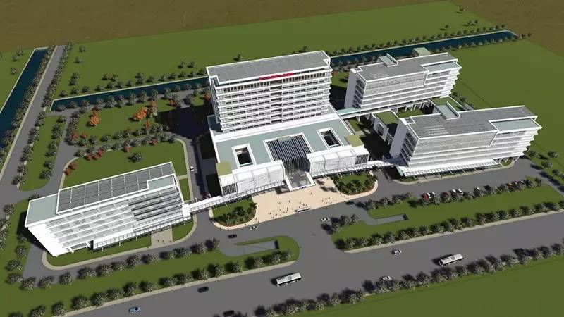 最新苏州独墅湖医院效果图,苏州园区独墅湖医院是三甲医院吗