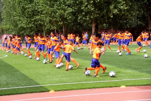 狂欢嘉年华表演,济南市中区小学春季运动会