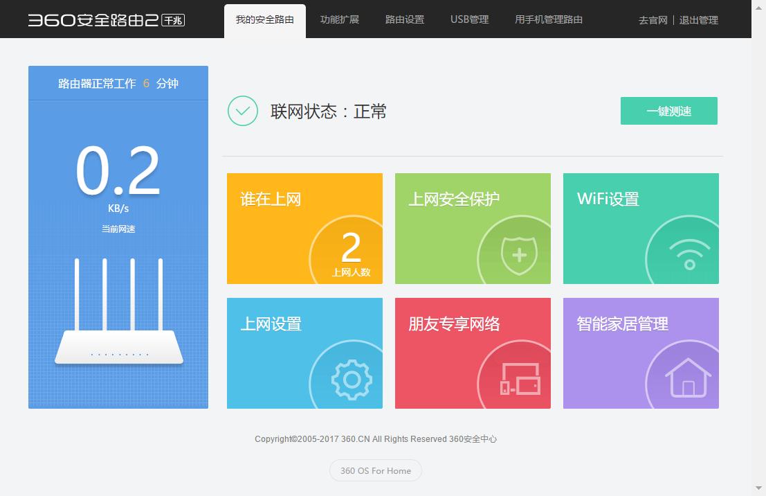 360安全路由器t2是百兆还是千兆,360安全路由2全千兆