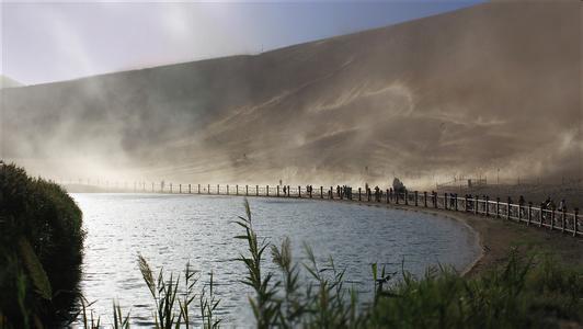 月牙泉即将消失的绝景,月牙泉奇观介绍