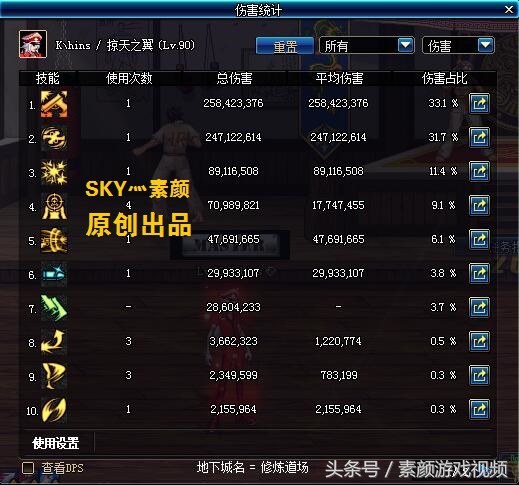 DNF用失明换来伤害的史诗套——星云详细测评！