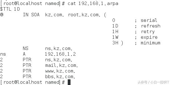 linux配置dns服务器步骤,在linux中dns服务器配置