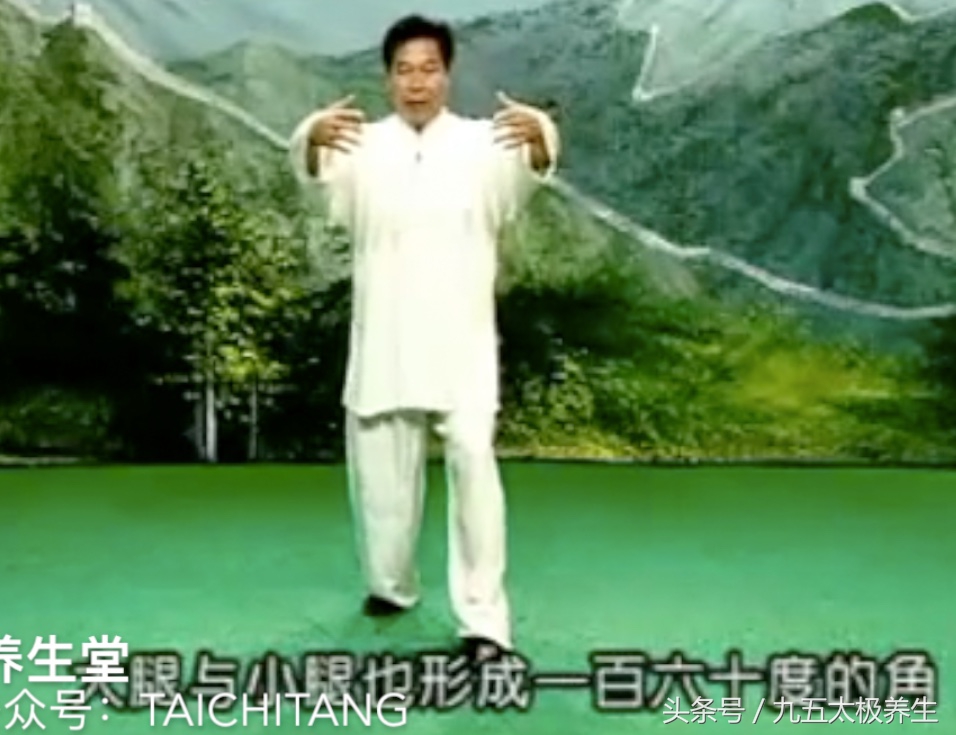 太极拳推手八法单人练习方法,太极拳上下矛盾桩怎么练习