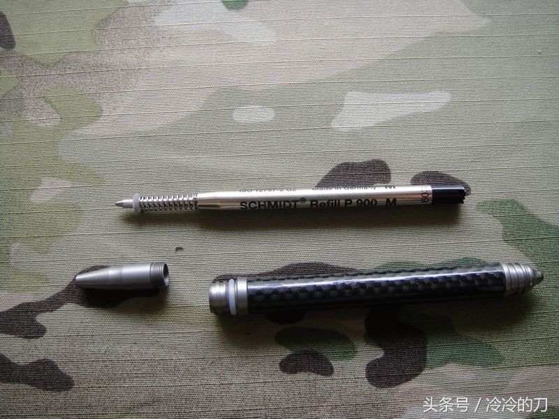 极简风钛合金螺旋战术笔,钛合金战术笔推荐