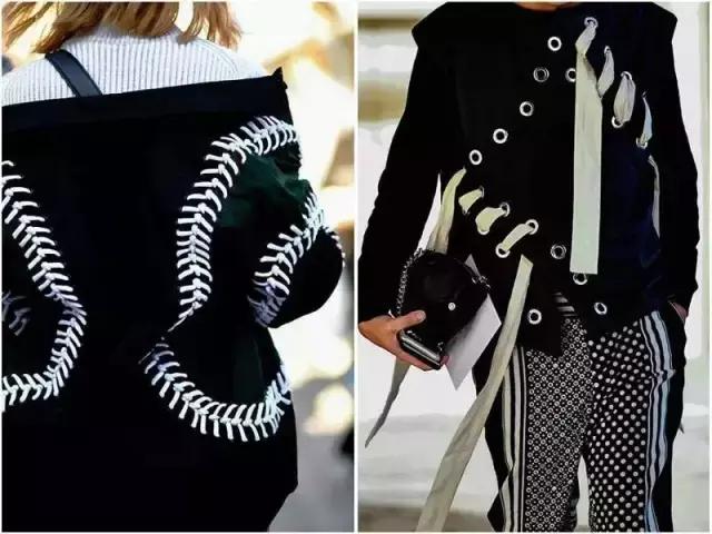 渔网袜潮酷搭配,破洞渔网袜穿搭