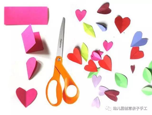 花环贺卡diy,幼儿园花朵卡纸手工贺卡