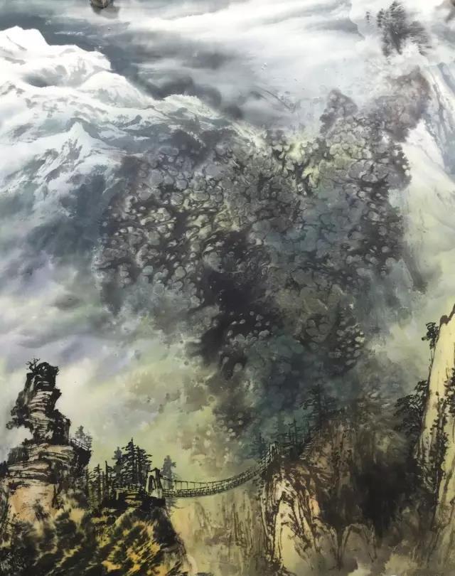 曾刚彩墨山水画教学视频,曾刚彩墨山水画画法技巧顺口溜