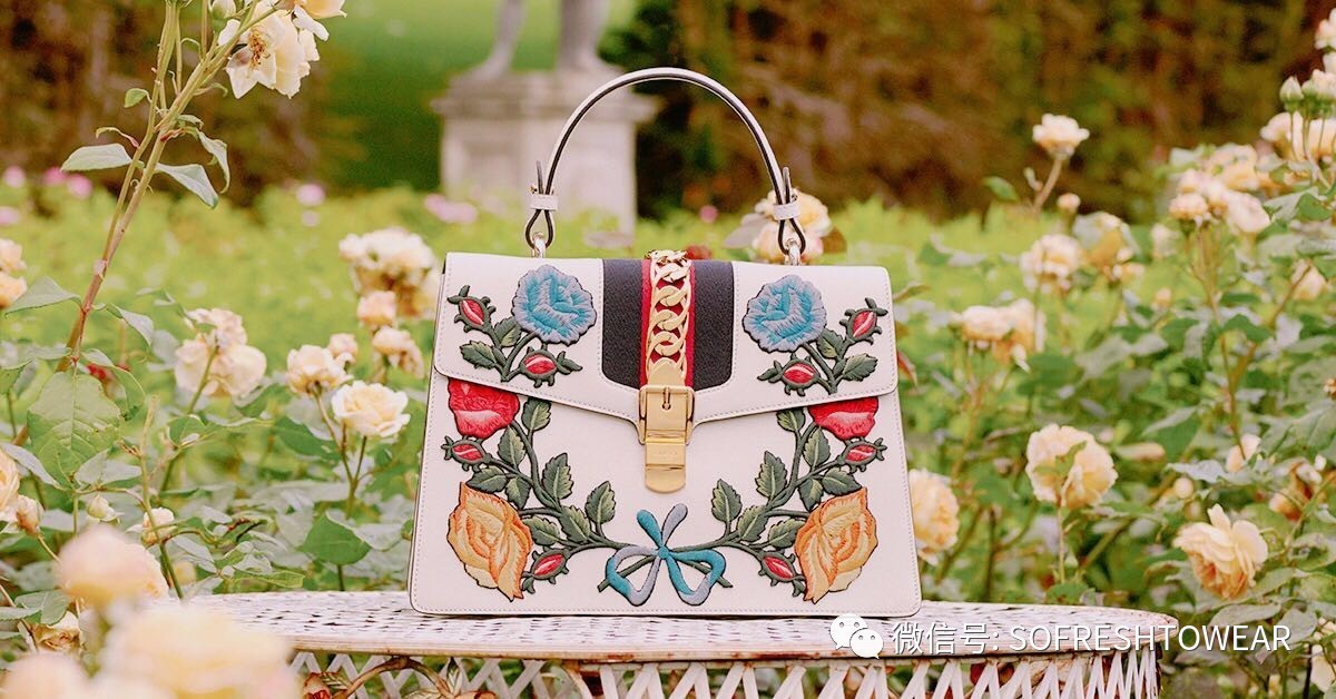 gucci狗年限定托特包,gucci花鸟系列包