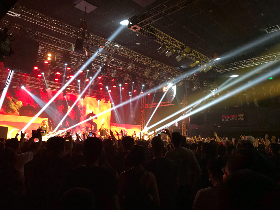 Megadeth2017中国巡演记事