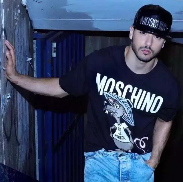 潮流小老鼠t恤,老鼠条纹T恤