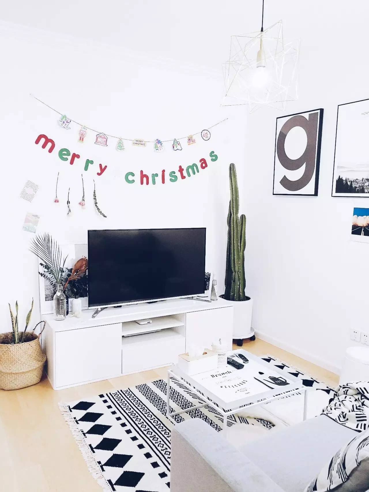 她改了两扇门，将家装成网图中的模样