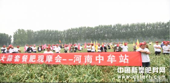 丰收江苏华昌进中牟,让高产来见证肥效