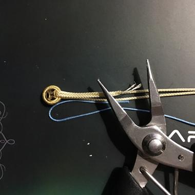 清宫十八子手串的小珍珠,清宫简易造型的教程