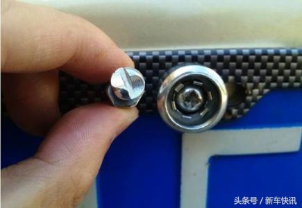 车牌螺丝上的盖子掉了会被处罚吗,车牌螺丝掉了被交警抓到了怎么办