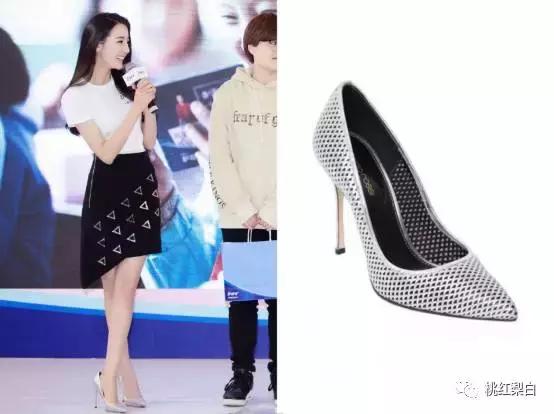 景甜跑男穿什么鞋,angelababy的香奈儿鞋子