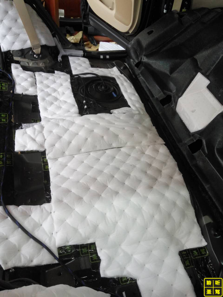 济南奔腾x80引擎盖隔音,奔腾x80胎噪隔音解决方案
