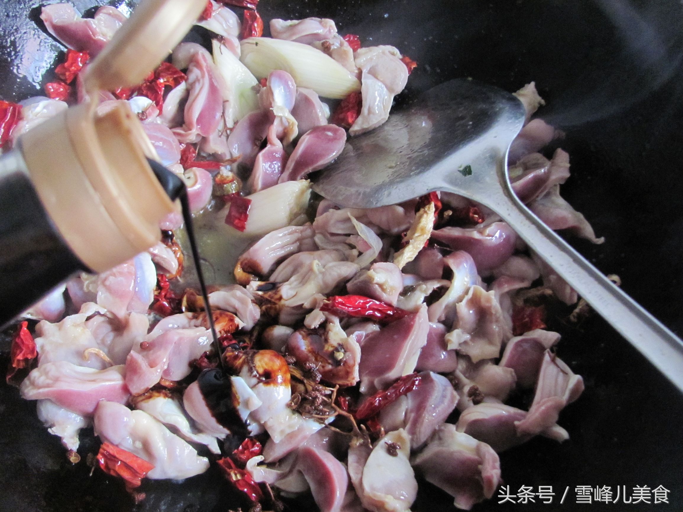 鸡胗炒什么营养又下饭,炒不辣的鸡胗的方法