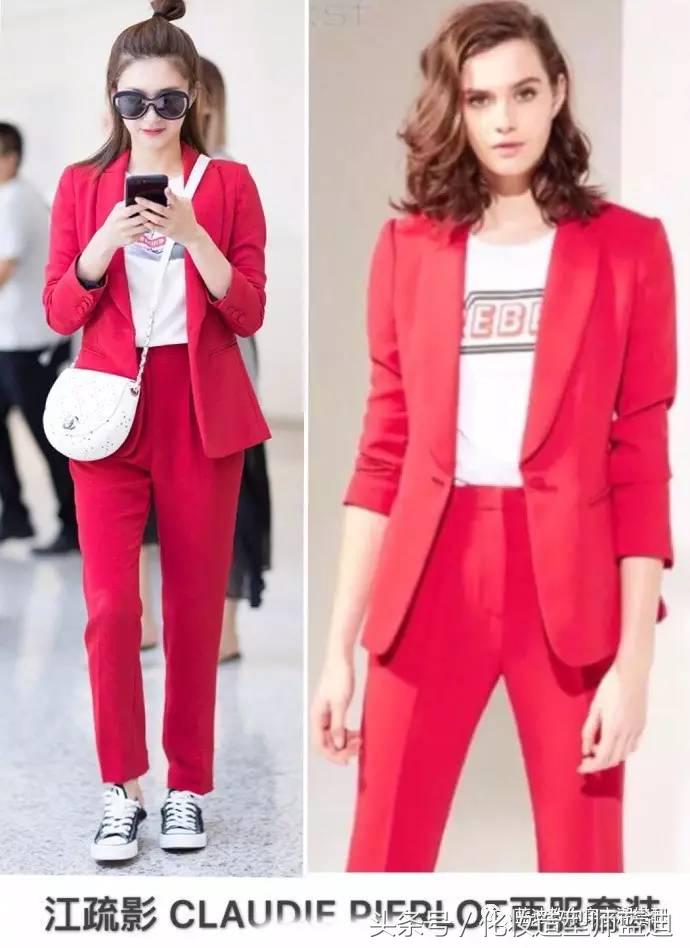 江疏影私服曝光,刘诗诗江疏影pk风衣新穿搭