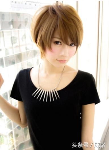 碎发短发长碎发,小清新又酷又飒短发碎发