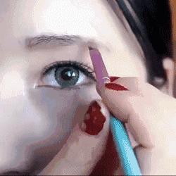 眉毛浅画法教程,眉毛淡化妆步骤