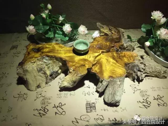 古香古色干泡茶盘,高端干泡茶盘