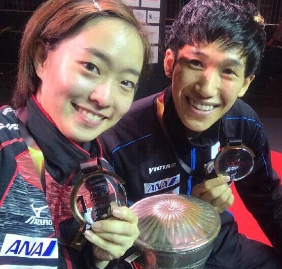 马龙和福原爱乒乓球双打,马龙与福原爱混双组合