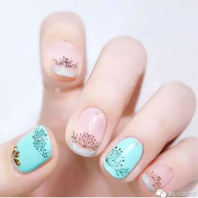 二十款超好看的美甲,超好看的四款美甲