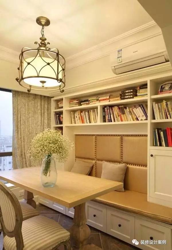 2米宽卡座餐厅设计效果图,餐厅现代简约卡座设计小户型