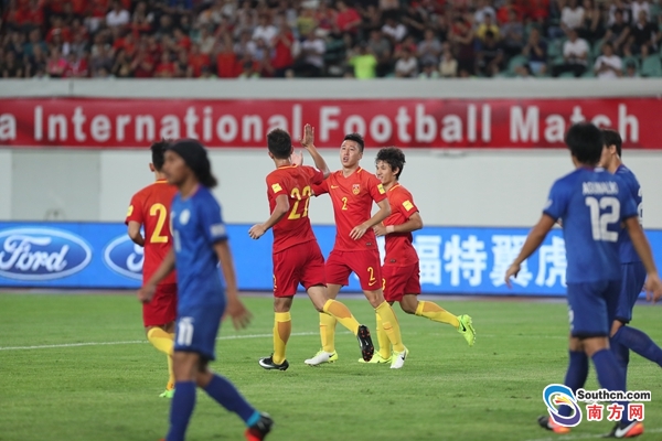 国足热身赛6-2大胜阿联酋甲级队,国足热身赛大胜华夏