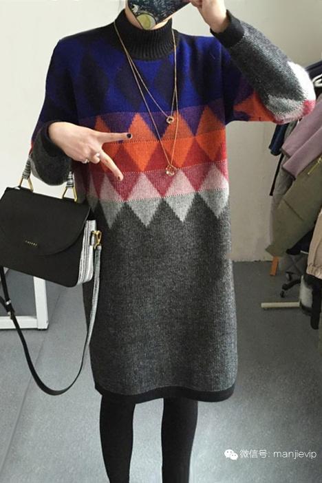 今年最爆款毛衣裙慵懒风 (真的是美得惊艳而且修身的毛衣裙)
