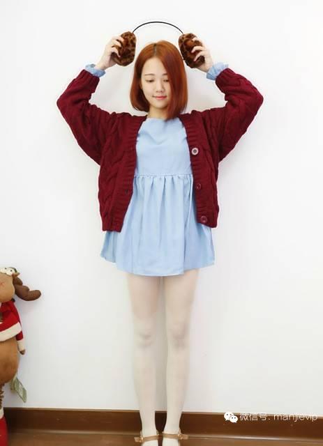 韩系外套穿搭 (深秋冬季韩系针织外套穿搭)