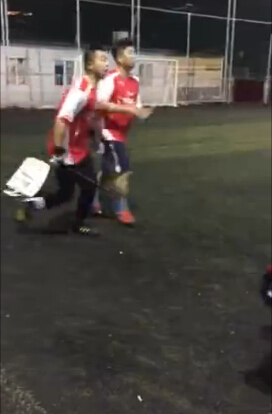 武汉足球俱乐部打人事件,中国业余足球打架斗殴视频集锦