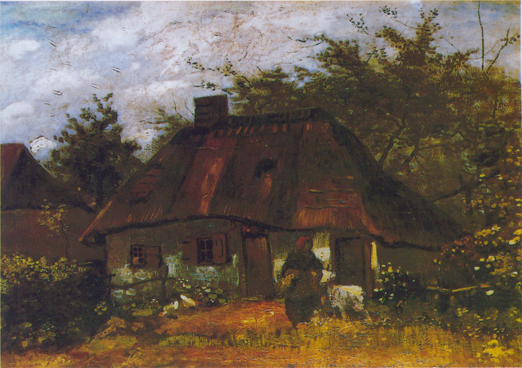 纽约大都会博物馆梵高向日葵油画,梵高非凡人生油画作品