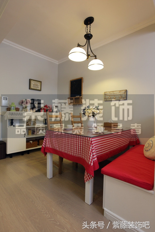 西安115平米三室一厅装修效果图，全包6万，喜欢的有木有