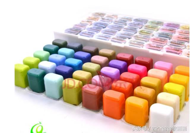 小孩子水粉颜料使用说明,水粉颜料幼儿初学者怎么使用