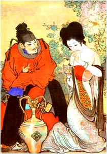 李白与杨贵妃的三个典故,李白和杨贵妃简介