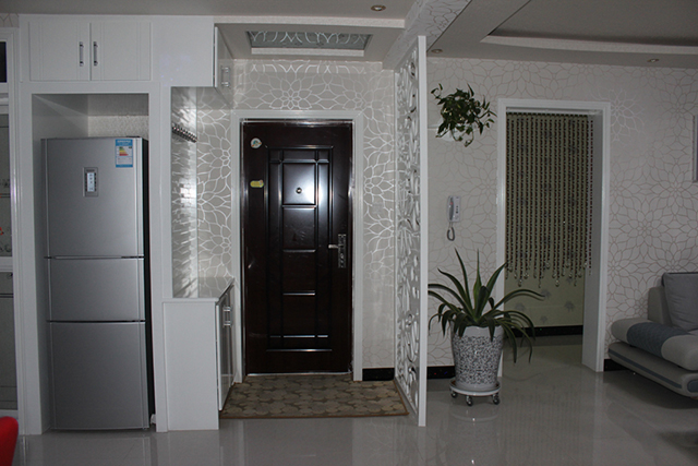 有十字绣如何装饰婚房,十字绣房子客厅装饰