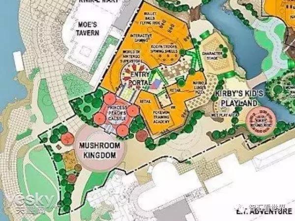 任天堂主题乐园预计2020年开业,蠢萌马里奥剧透乐园风貌