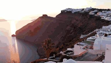 亚欧自驾之旅第60-61天｜在圣托里尼，看日落爱琴海